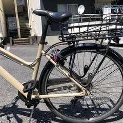 ▼値下げ▼7段変速自転車(THE NORTH FACEロゴ)