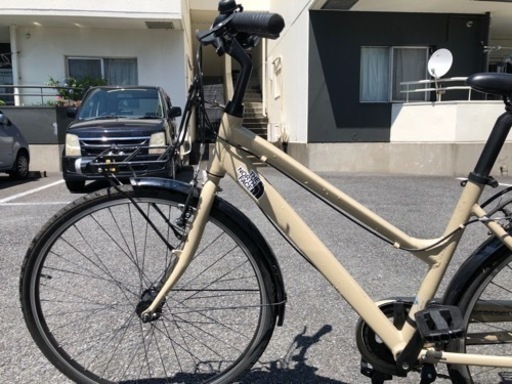 ▽値下げ▽7段変速自転車(THE NORTH FACEロゴ) - その他 