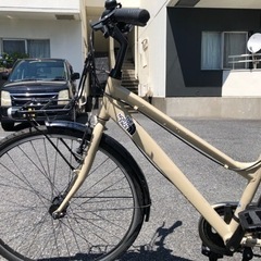 ▼値下げ▼7段変速自転車(THE NORTH FACEロゴ)