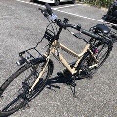 ▼値下げ▼7段変速自転車(THE NORTH FACEロゴ)