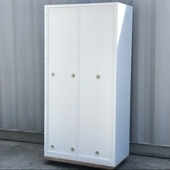 美品！6人用◇スチールロッカー◇残1台◇鍵付き◇ホワイト◇業務用◇K87