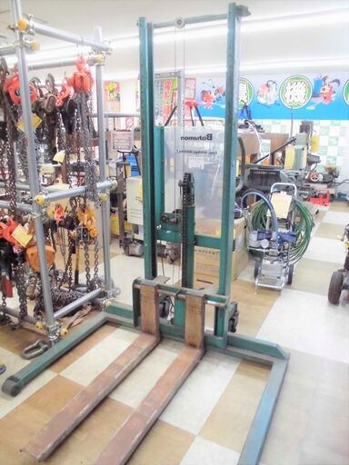 値下げ！【引取限定】ビシャモン　トラバーリフト スギヤス　中古品　ST30H-WW　最大能力300kg　Bishamon 【ハンズクラフト八幡西店】