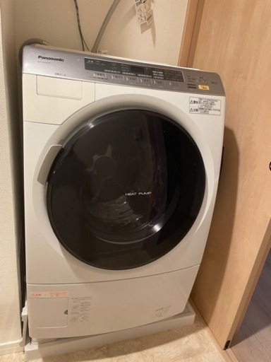 お取引決まりました】panasonic ドラム式洗濯機(9kg)【NA-VX3101L-W