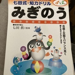 七田式知力ドリル みぎのう