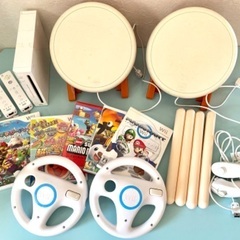 Wii本体とソフトなどのセット