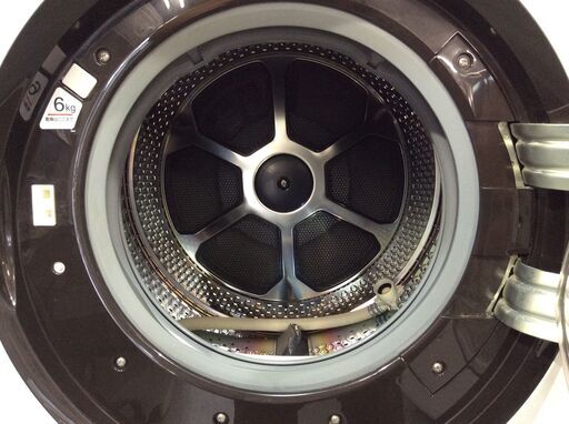 （1/9受渡済）YJT5056【TOSHIBA/東芝 ドラム洗濯機9.0㎏】高年式 2016年製 TW-96A3R 家電 洗濯 斜め型 右開き 輸送ボルト無し - 家電