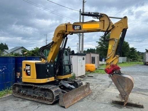 値下げしました。希少 CAT308SR 5本配管 2D仕様 バックホウ ユンボ