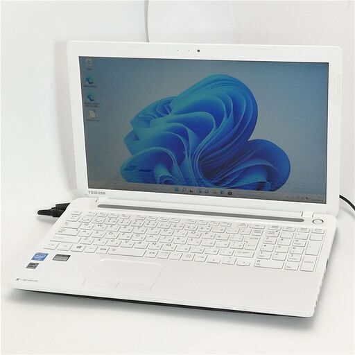 即使用可能 Wi-Fi有 15.6型 ノートパソコン 東芝 BX/353KW 中古美品 Celeron 4GB DVDRW 無線 Webカメラ Windows11 Office