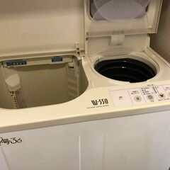 洗濯機（2槽式・中古美品）無料で差し上げます