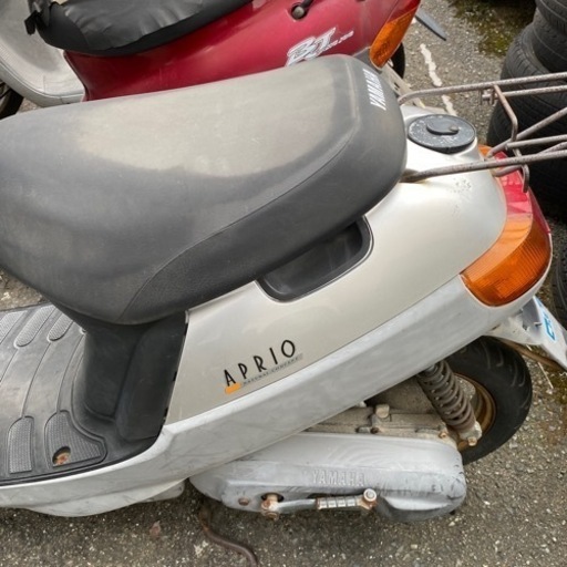 YAMAHA ジョグアプリオ 2サイクル 実動 原付スクーター メットイン