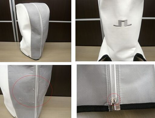 J.LINDEBERG ゴルフキャディバッグ ホワイト・グレー 楽天市場】J.LINDEBERG ゴルフ キャディバッグ 9型 47インチ対応
