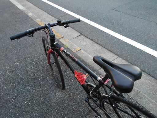 中古自転車2174 クロスバイク 700×28C 3×7段ギヤ ワイヤー 