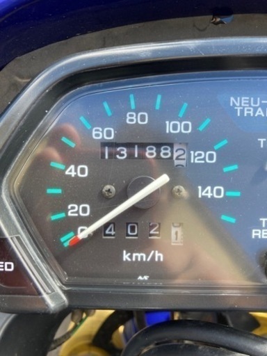 (受け渡し者決定しました)実動オンオフ両用HONDA AX-1 パニヤケース付き! − 北海道
