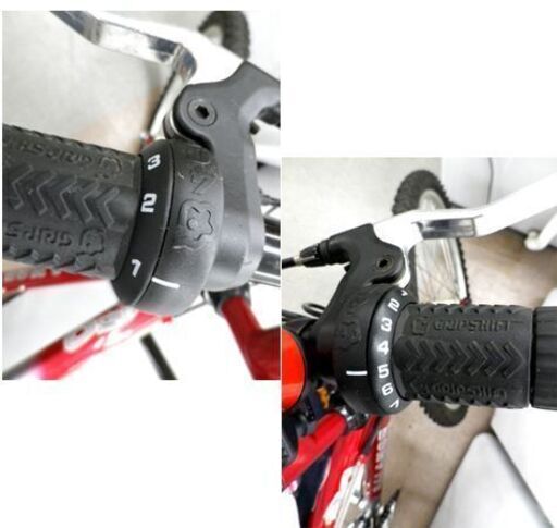 BALANCE 26インチ マウンテンバイク 3×7段 SHIMANO21段変速 レッド