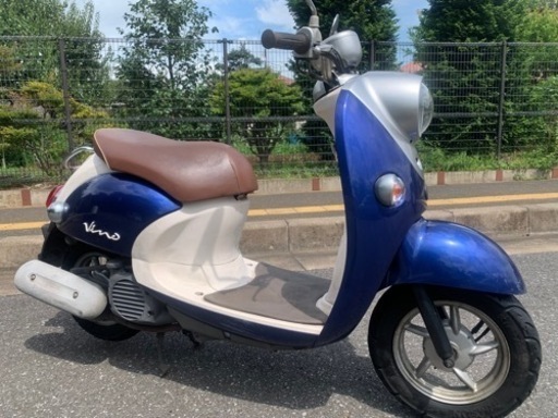 ⭐ビーノ⭐️バッテリー充電済み、オイル交換ずみ、ヤマハ、原付、難あり