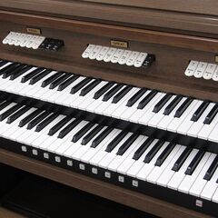 札幌市清田区 YAMAHA ヤマハ F-100/F100 クラシックオルガン 電子オルガン CLASSIC ORGAN 鍵盤楽器 中古品 動作確認済み