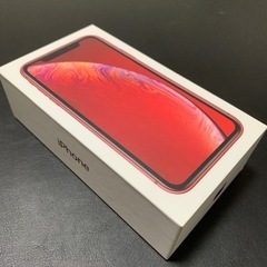 iPhoneXR（PRODUCT）RED空箱本体なし