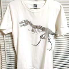 【ネット決済・配送可】Tシャツ　グラニフ　恐竜プリント　メンズの...
