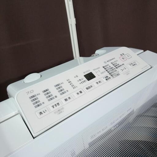 ‍♂️h1117売約済み❌2134‼️設置まで無料‼️最新2021年製✨Panasonic 7kg 洗濯機