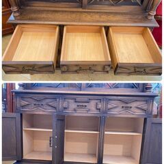 英国 イギリス ヴィンテージ サイドボード キャビネット カップボード 検) ロイズ アンティークス★近隣配送無料 買取帝国 朝霞店