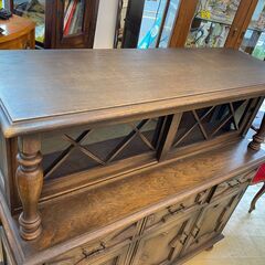 英国 イギリス ヴィンテージ サイドボード キャビネット カップボード 検) ロイズ アンティークス★近隣配送無料 買取帝国 朝霞店