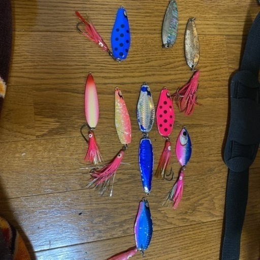 鮭釣り アキアジ 引退品 ルアー 浮き