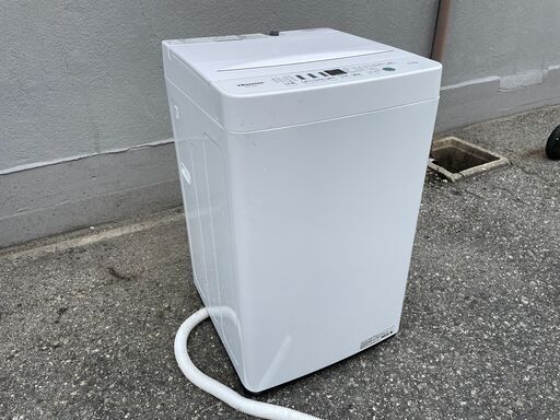 全自動 電気 洗濯機 Hisense HW-T45D 4.5kg ハイセンス 2019年製 幅 ...
