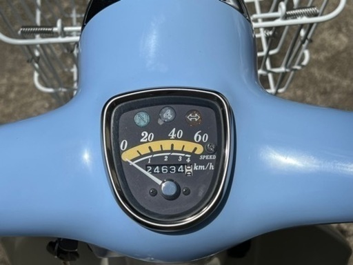 ホンダ リトルカブ バイスブルー お助け下さい