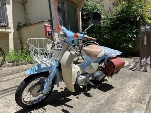 ホンダ　リトルカブ　バイスブルー　お助け下さい