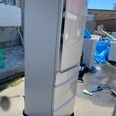 Panasonic パナソニック NR-E438TGL-N 冷凍冷蔵庫 426L 5ドア 2014年製 