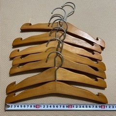 木製 ハンガー 25本〜27本 