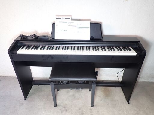 カシオ 電子ピアノ Privia 88鍵盤 PX-770BK