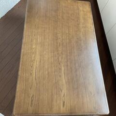 木製テーブル　リビング　センターテーブル