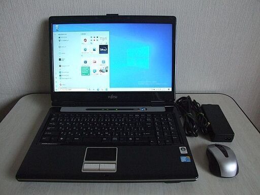 高速SSD120GB搭載　Fujitsu FMV-BIBLO NF/D50 ノートパソコン（a198）