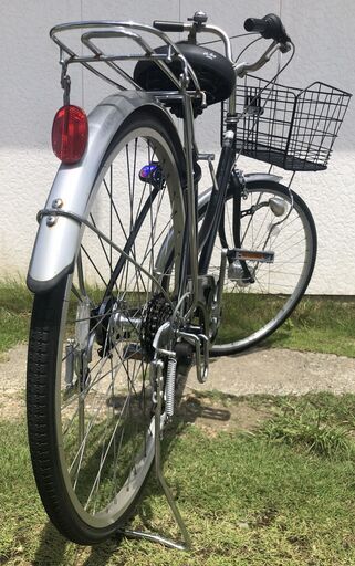 受け渡し済み】自転車 VELNAMO VELNAMO 27インチ LEDオートライト 6段変速