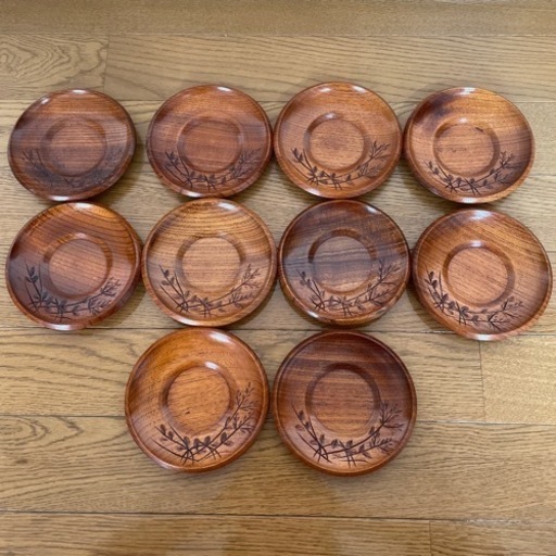 【新品未使用】茶托10枚　5枚売り可