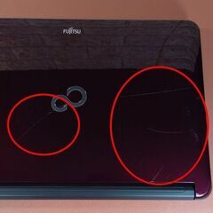 80 富士通 Core i5 2520M メモリ4GB SSD128GB WEBカメラ 五所川原まで