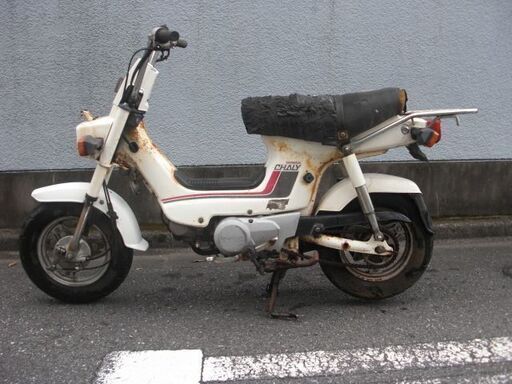 HONDA（ホンダ）CHALY（シャリー）CF70 角目 6V ノーマル ジャンク車両