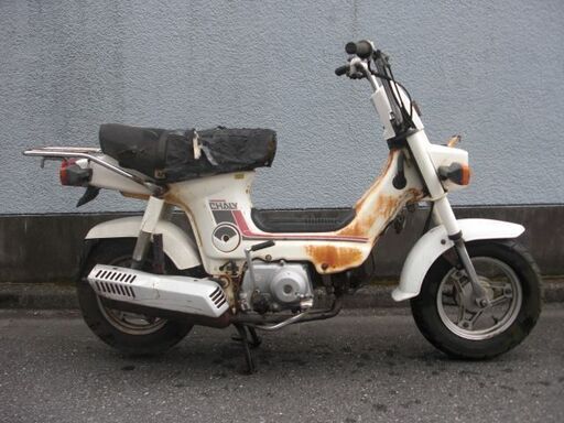 HONDA（ホンダ）CHALY（シャリー）CF70 角目 6V ノーマル ジャンク車両部品取り 管理NO.20220820-1
