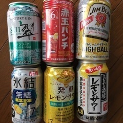 【お取引中】缶チューハイ　など6缶