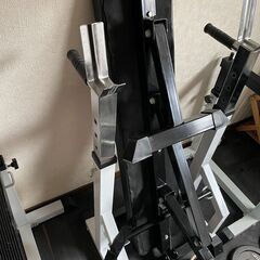 【値下げ】iROTEC（アイロテック）バーベル75kg、ベンチプレス、トレーニングセット