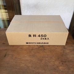 東洋ガラスのガラス瓶24本入り15箱まとめ