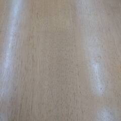 【IDC大塚家具/ダイニング5点セット/ダイニングセット/リビングテーブル/木製/黒革/高級感】