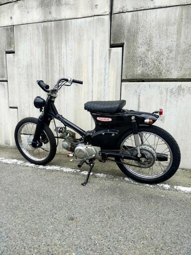 HONDA　スーパーカブ　カスタム　チョッパー　ストリートカスタム　バーハンドル　フレームカット