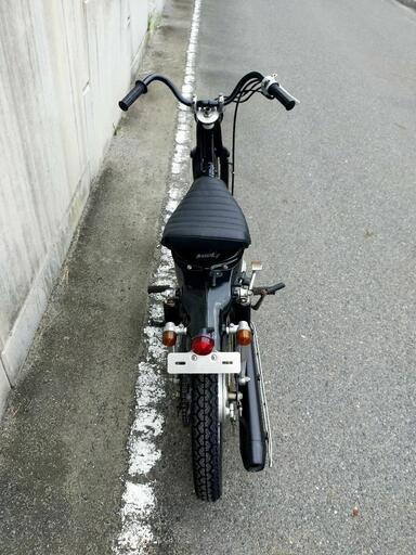 HONDA　スーパーカブ　カスタム　チョッパー　ストリートカスタム　バーハンドル　フレームカット