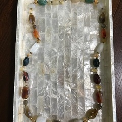 天然石のネックレス、60cm、水晶、その他色々な天然石