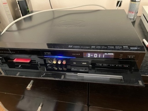 ジャンク扱い 東芝 2TB 2チューナー ブルーレイレコーダー RD-X10