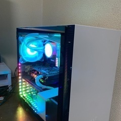 ゲーミングPC itxホワイト水冷AMDRyzen7 5800× ゲーミングPC itx