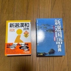 新選国語辞典2000年第七版ワイド版2色刷　新選漢和辞典2008...