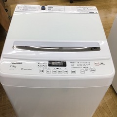 H-77【ご来店頂ける方限定】Hisenseの7、5Kg洗濯機です
